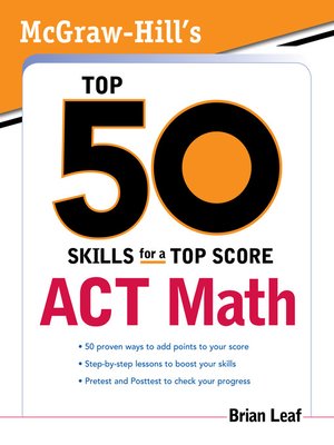 cover image of McGraw-Hill's Top 50 Skills for a Top Score